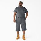 Loose Fit Multi-Use Pocket Work Shorts, 15&quot; - Charcoal Gray &#40;CH&#41;