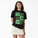 T-shirt &agrave; imprim&eacute; de style groupe pour femmes - Black &#40;KBK&#41;