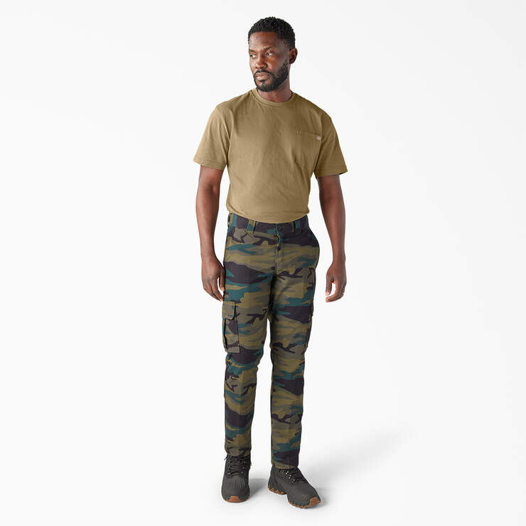 Pantalon cargo de coupe ajustée - Hunter Green Camo (HRC) numéro de l’image 5