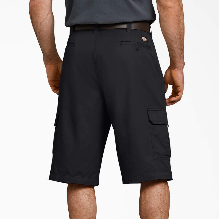 Loose Fit Work Shorts, 13" - Rinsed Black (RBK) image number 7