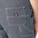 Salopette gar&ccedil;onne &agrave; rayures hickory pour femmes - Stonewashed Hickory Stripe &#40;SHS&#41;