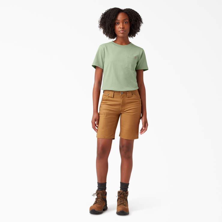 T-shirt épais à manches courtes pour femmes - Celadon Green (C2G) numéro de l’image 4