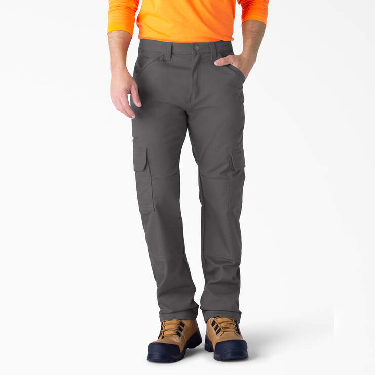 FLEX DuraTech Relaxed Fit Duck Cargo Pants - Slate Gray (SL) image number 1