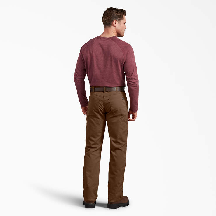 Pantalon standard en coutil à genoux renforcés - Stonewashed Timber Brown (STB) numéro de l’image 5