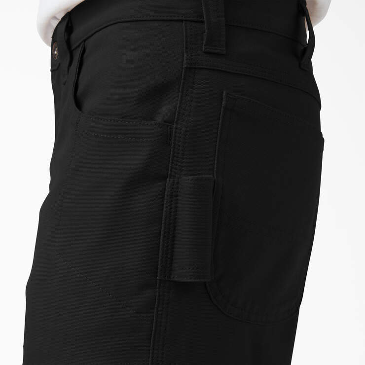 FLEX DuraTech Relaxed Fit Duck Pants - Black (BK) image number 6