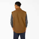 High Pile Fleece Lined Duck Vest - Rinsed Brown Duck &#40;RBD&#41;