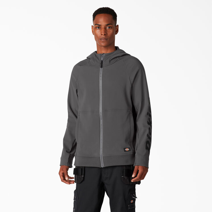 Haut &agrave; capuchon &agrave; fermeture &eacute;clair Ultimate ProTect - Slate Gray &#40;SL&#41;