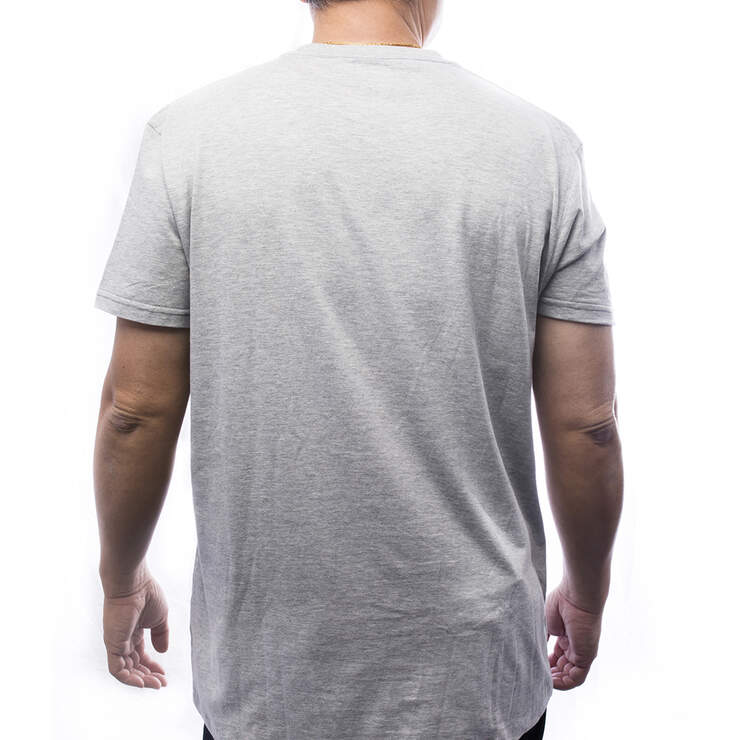 Men's short sleeve logo T-shirt - Heather Gray (HG) image number 2