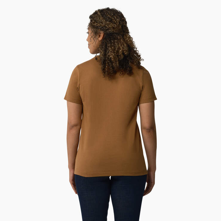 T-shirt épais à manches courtes pour femmes - Brown Duck (BD) numéro de l’image 2