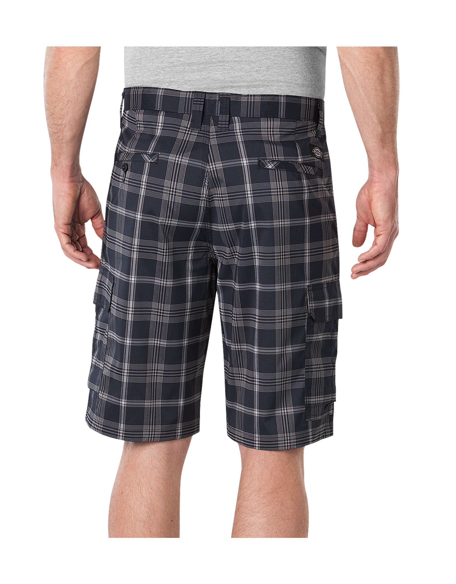 Plaid cargo shorts discount
