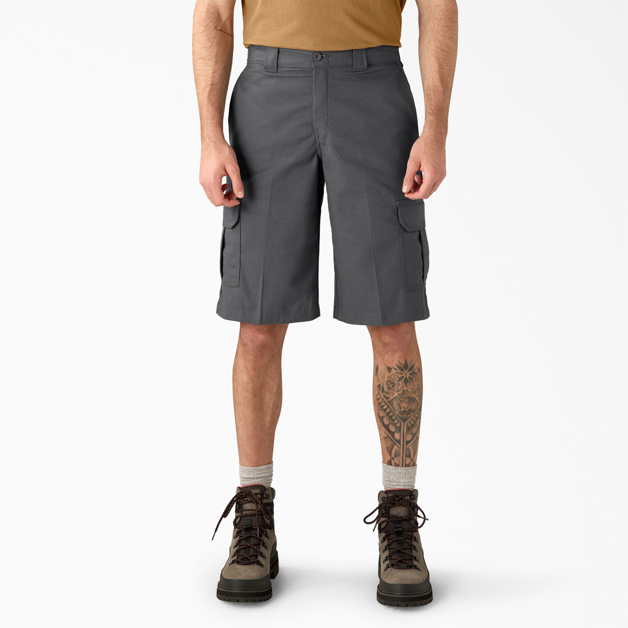 Light grey cargo shorts cheap