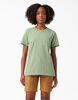 Women&#39;s Short Sleeve Heavyweight T-Shirt - Celadon Green &#40;C2G&#41;