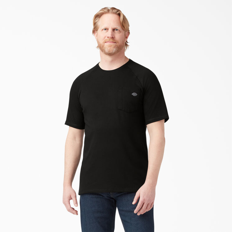 T-shirt fra&icirc;cheur &agrave; manches courtes - Black &#40;BK&#41;