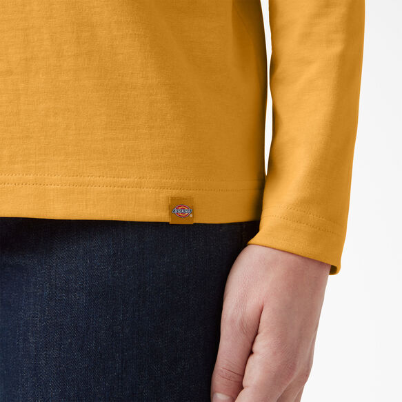 Haut Henley &eacute;pais pour femmes - Orange Glow &#40;OG3&#41;