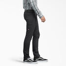 Pantalon de travail &eacute;troit &agrave; jambe droite - Black &#40;BK&#41;