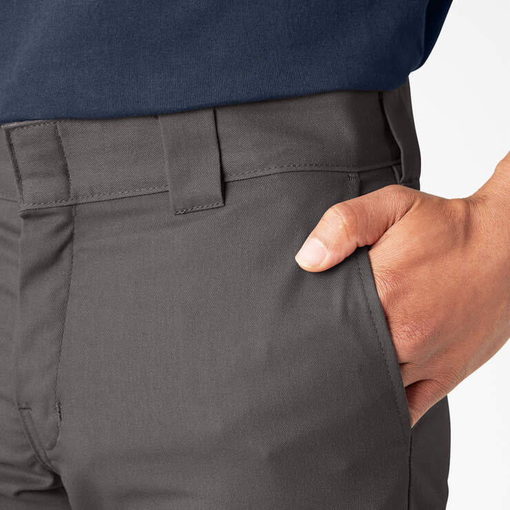 Pantalon de travail de coupe ajustée à jambe fuselée et à poche multi-usage - Gravel Gray (VG) numéro de l’image 6