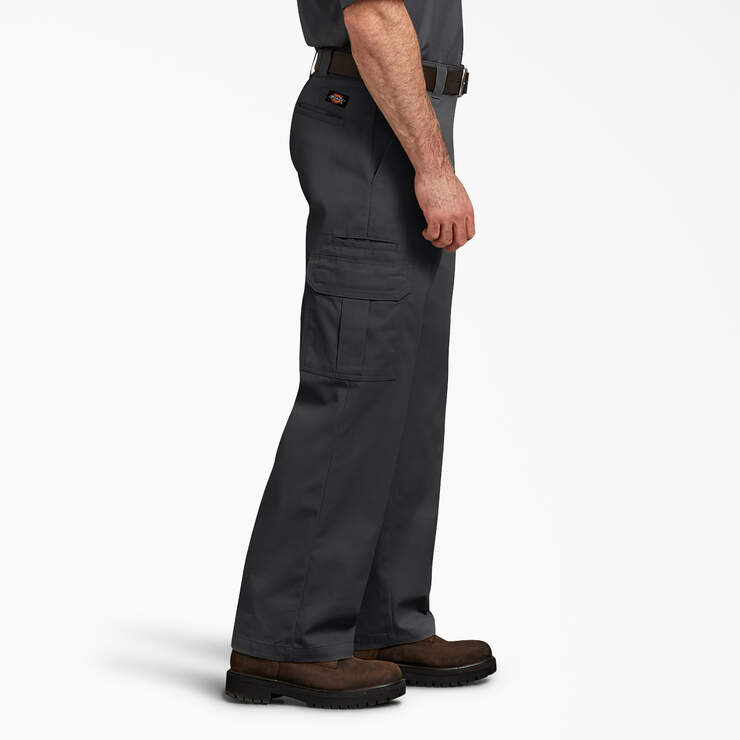Pantalon cargo de coupe décontractée en tissu FLEX - Black (BK) numéro de l’image 3