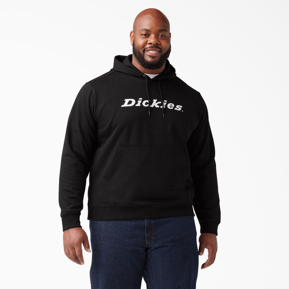 Script Logo Fleece Hoodie - Black &#40;BK&#41;