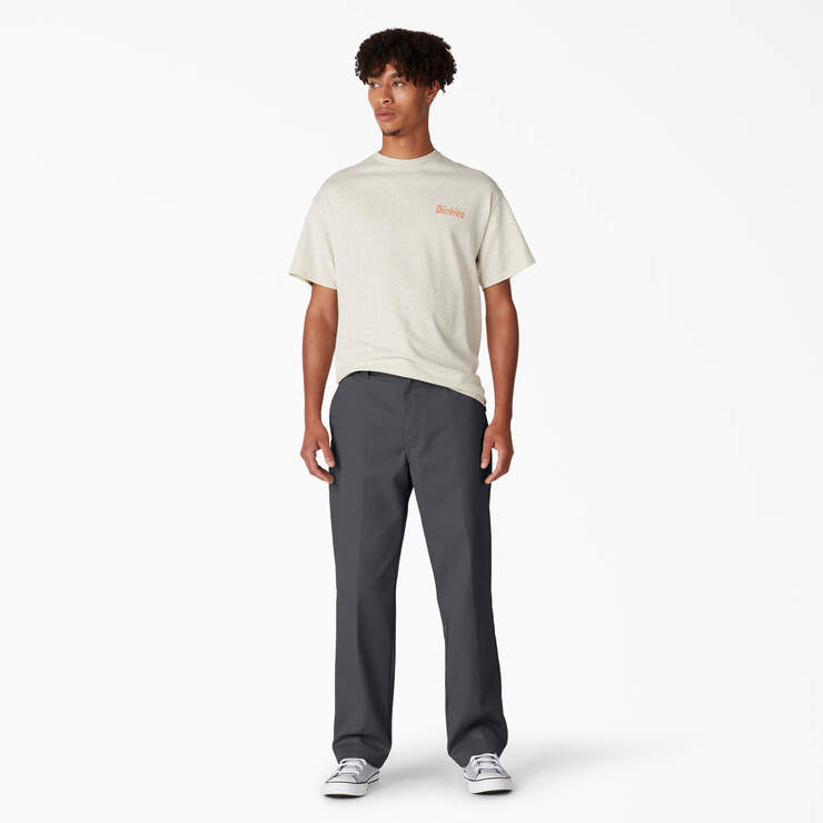 Dickies Skateboarding Regular Fit Twill Pants - Charcoal Gray (CH) image number 4