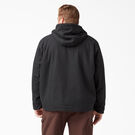Duck High Pile Fleece Lined Hooded Jacket - Rinsed Black &#40;RBK&#41;