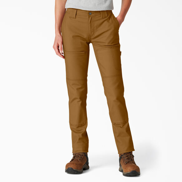 Pantalon de coupe droite FLEX DuraTech pour femmes - Brown Duck &#40;BD&#41;