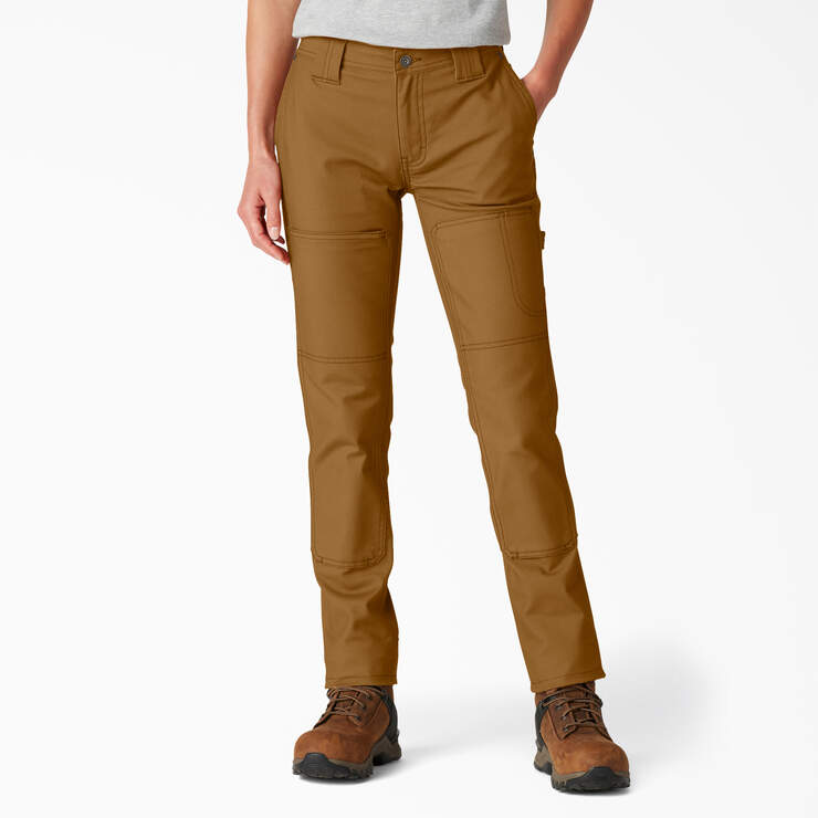 Pantalon de coupe droite FLEX DuraTech pour femmes - Brown Duck (BD) numéro de l’image 1