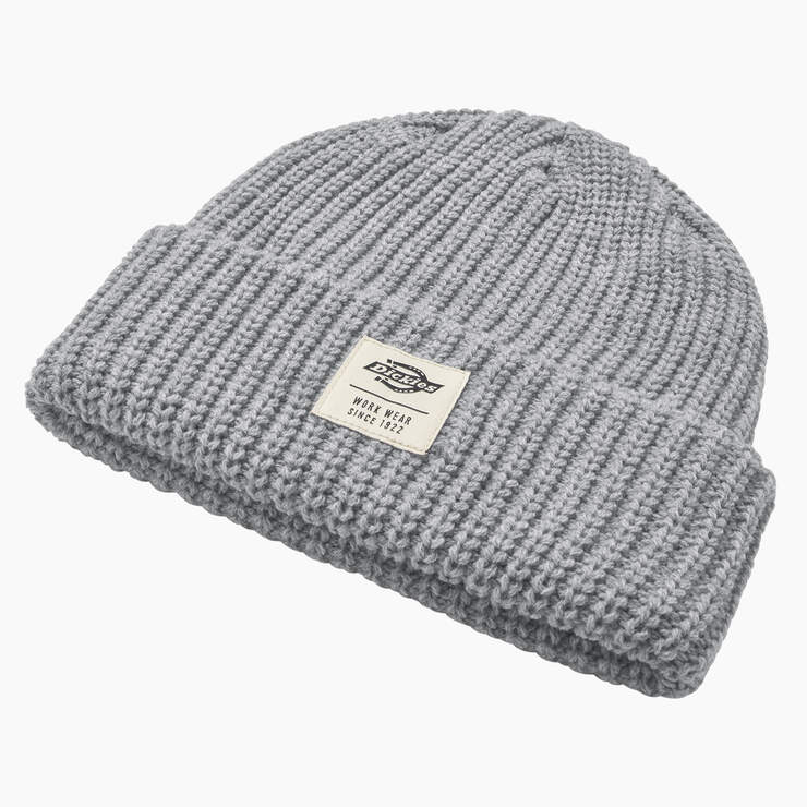 Cuffed Fisherman Beanie - Heather Gray (HG) image number 3