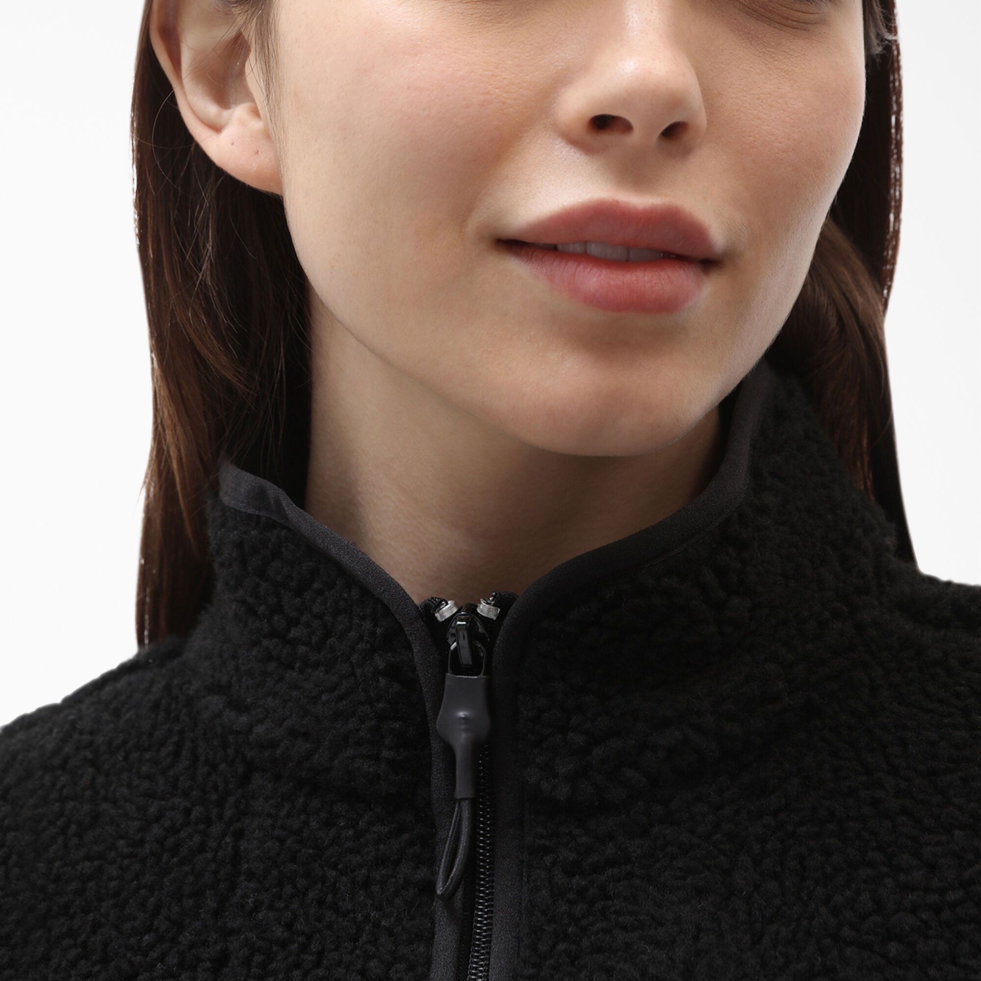 Red and clearance black fleece jacket