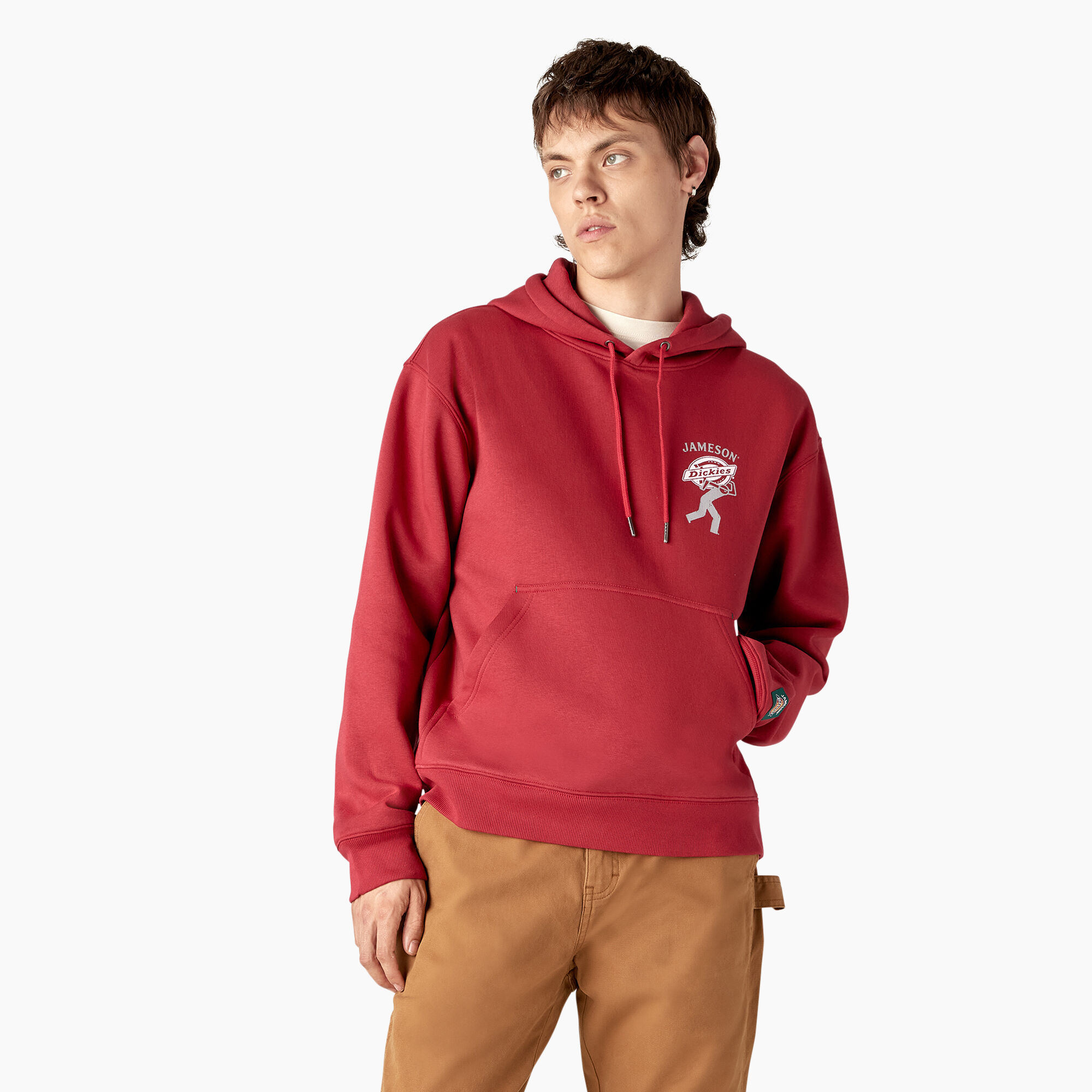Dickies red hoodie store