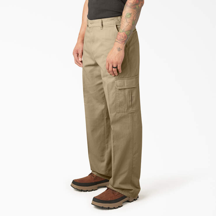 Pantalon cargo ample à jambe droite - Rinsed Khaki (RKH) numéro de l’image 3