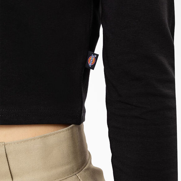 Women&#39;s Maple Valley Cropped Long Sleeve T-Shirt - Black &#40;KBK&#41;