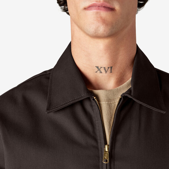 Insulated Eisenhower Jacket - Dark Brown &#40;DB&#41;