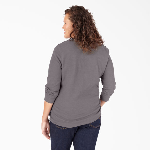 Women&#39;s Plus Thermal Long Sleeve Shirt - Graphite Gray &#40;GAD&#41;