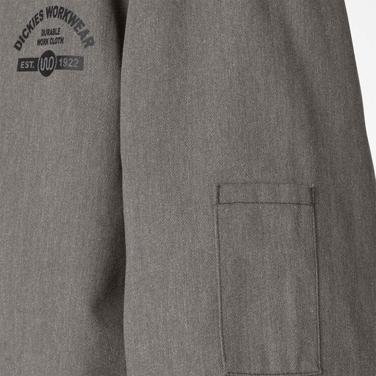 Unlined Graphic Eisenhower Jacket - Slate Gray Heather (SH1) image number 5