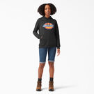 Women&#39;s Heavyweight Logo Pullover - Black &#40;KBK&#41;
