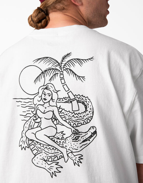 T-shirt &agrave; manches courtes Jamie&nbsp;Foy - White &#40;WH&#41;