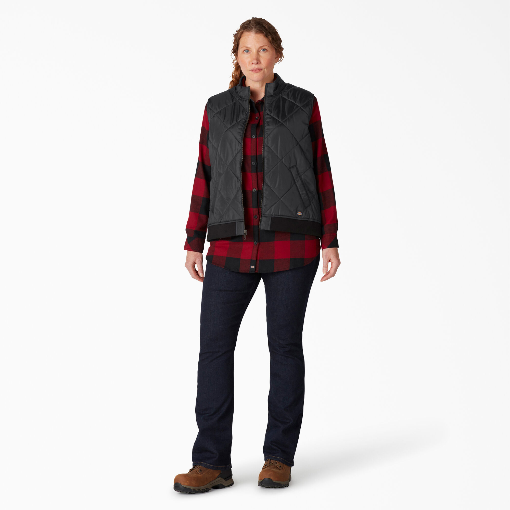 Plus size quilted vests online