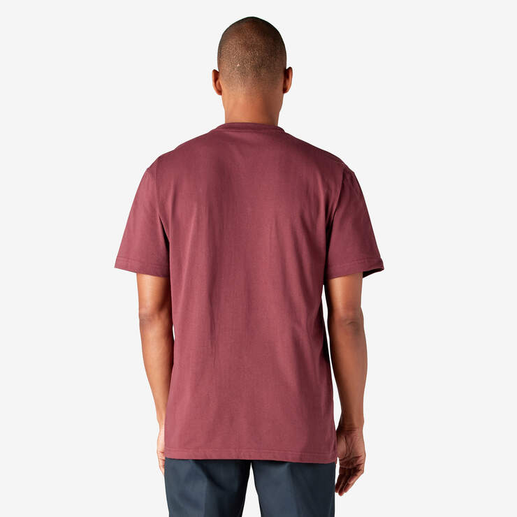 T-shirt épais à manches courtes - Burgundy (BY) numéro de l’image 2