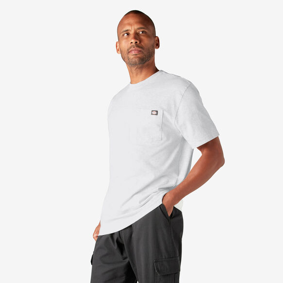 Heavyweight Short Sleeve Pocket T-Shirt - Ash Gray &#40;AG&#41;