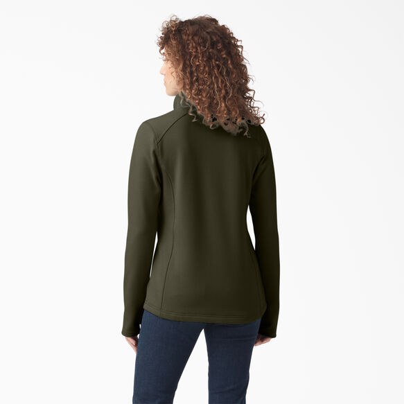 Women&#39;s Duratech Maverick Half-Snap Fleece - Moss Green &#40;MS&#41;