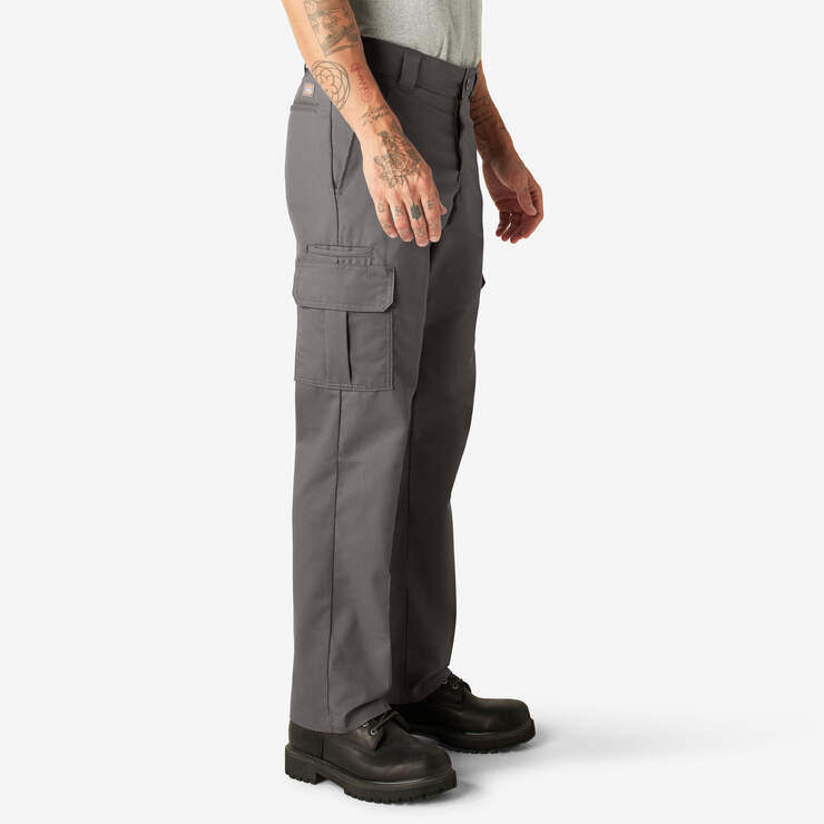 Pantalon cargo de coupe standard en tissu FLEX - Gravel Gray (VG) numéro de l’image 4