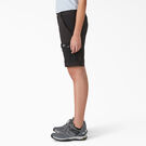 Women&#39;s Cooling Slim Fit Cargo Shorts, 10&quot; - Black &#40;BK&#41;