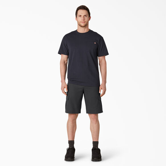 Short cargo refroidissant &agrave; ceinture adaptable, 11&nbsp;po - Black &#40;BK&#41;