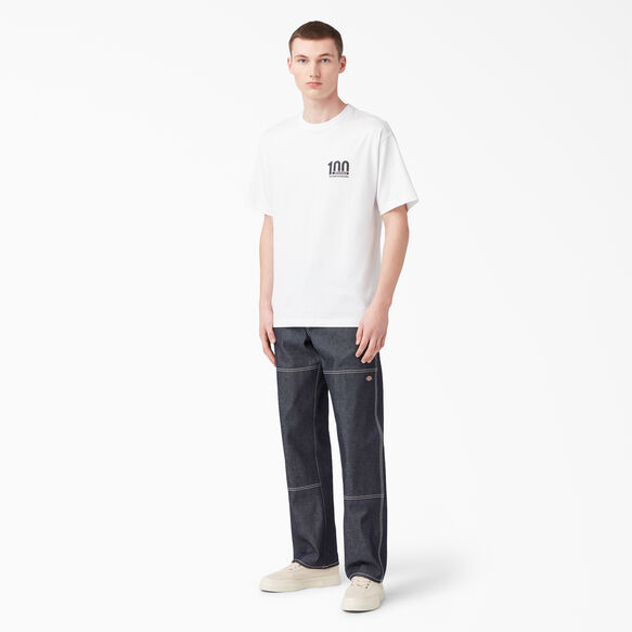 100 Year Denim Double Knee Jeans - Indigo Blue &#40;NB&#41;