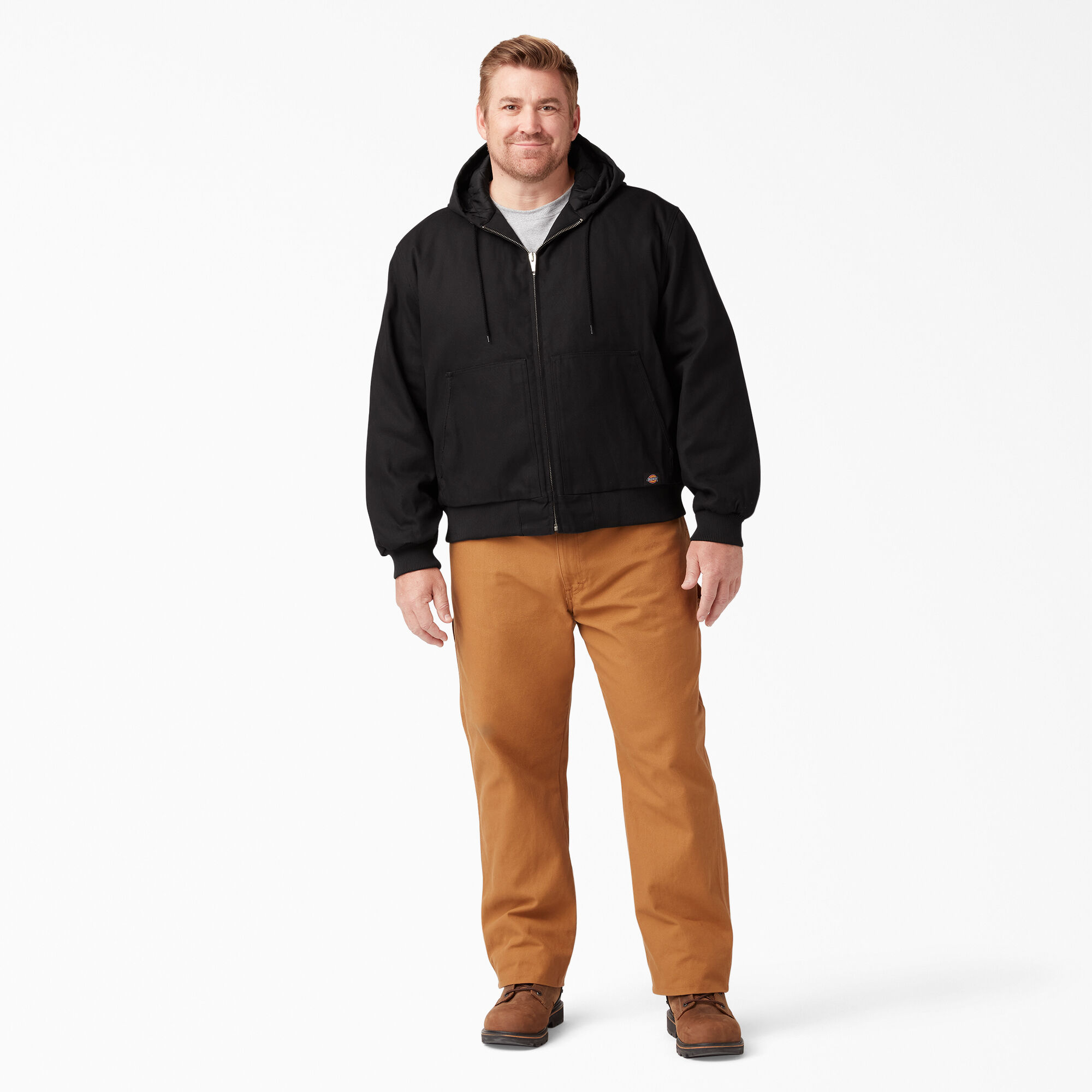 Dickies rigid duck hooded jacket shop
