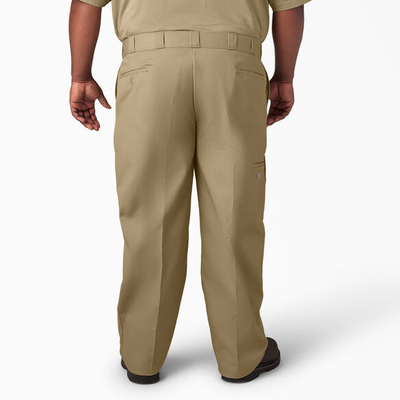 Loose Fit Double Knee Work Pants - Khaki &#40;KH&#41;