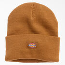 Tuque longue en tricot &agrave; revers - Brown Duck &#40;BD&#41;