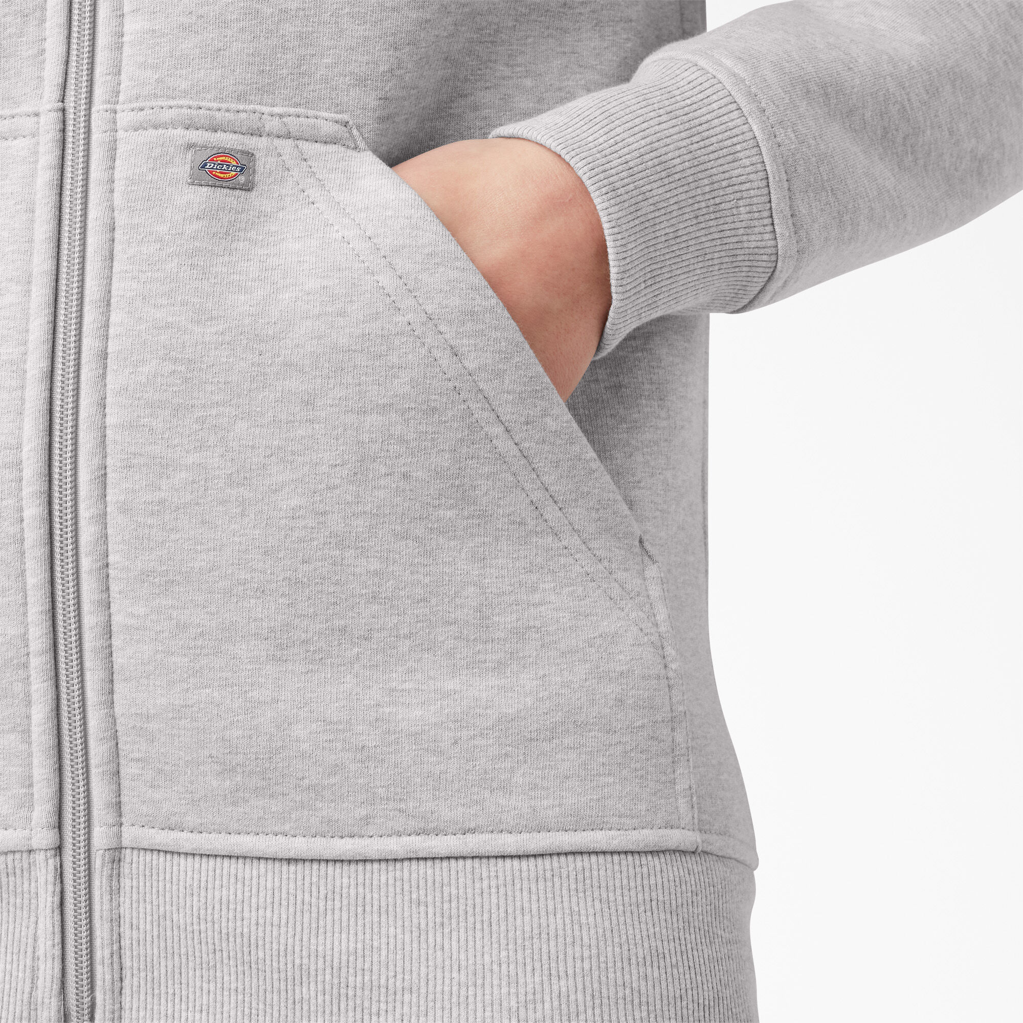Women s Heavyweight Full Zip Fleece Hoodie Dickies Canada