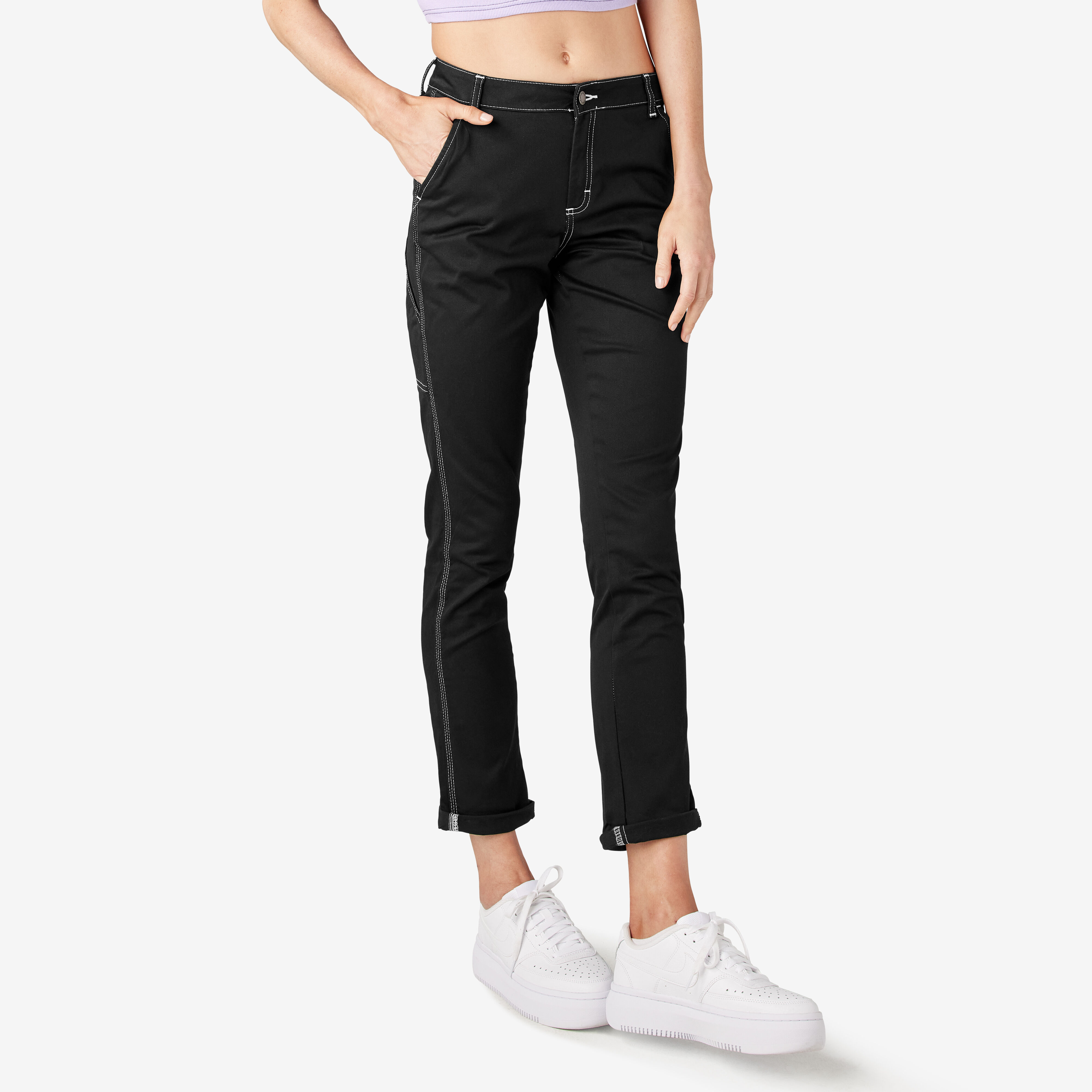 Dickies top jeans womens