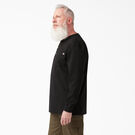 Haut henley &eacute;pais &agrave; manches longues - Black &#40;BK&#41;